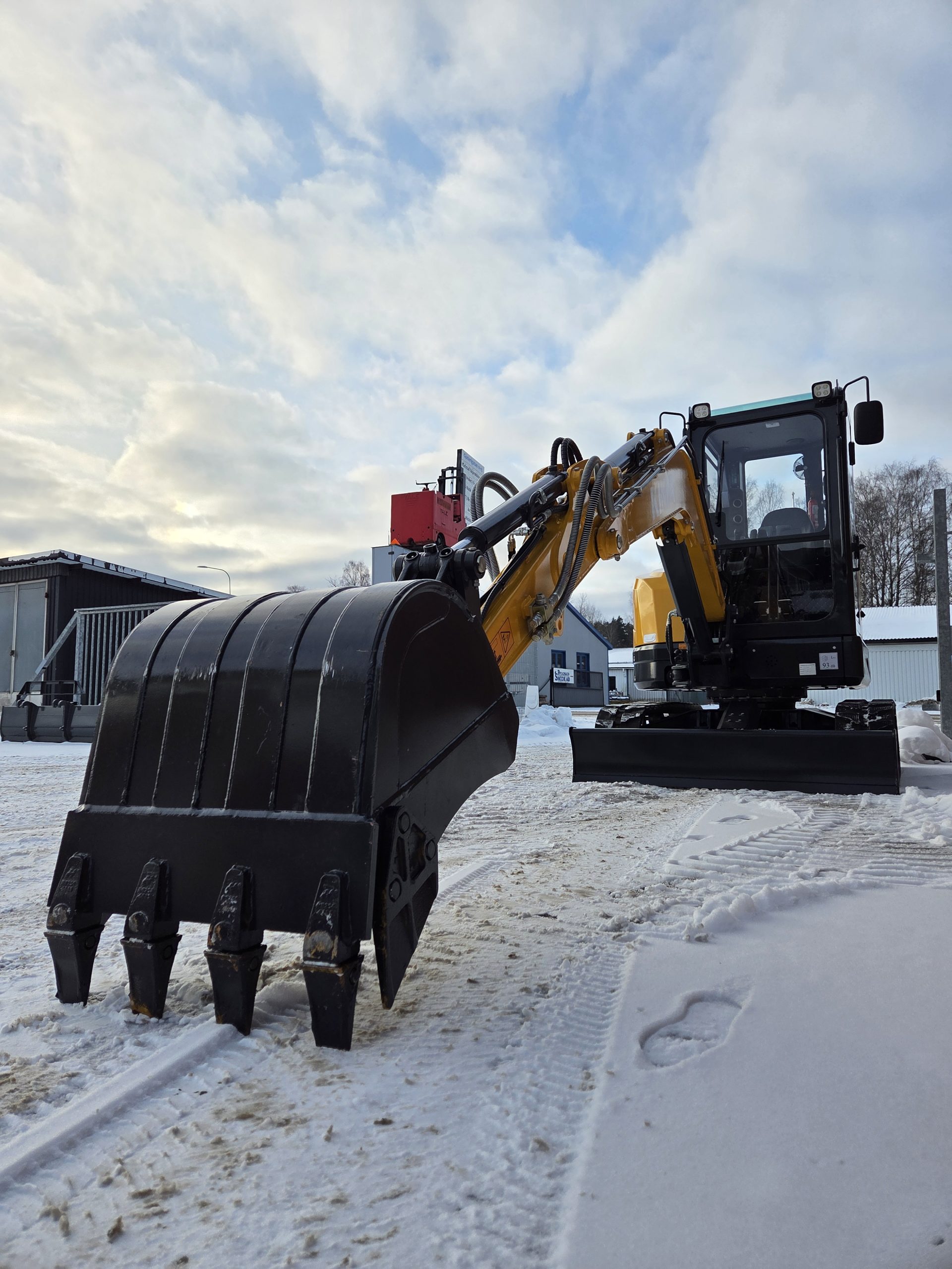 Minigrävare grävmaskin Kima KMZ40 Maskinlagret