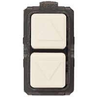 Omschakelaar Magic1P ,250 V ,16 A ,met 2 toetsen,1 module (5052N)