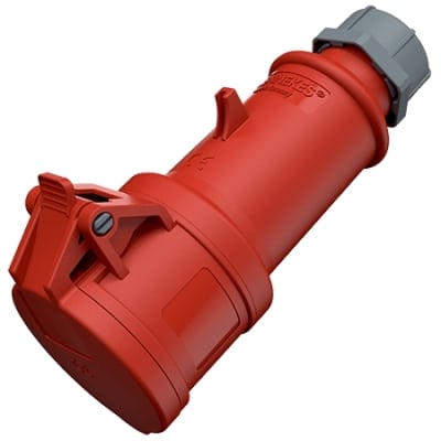 Koppelcontactstop ProTOP 32A 4P 6H 400V rood IP44
