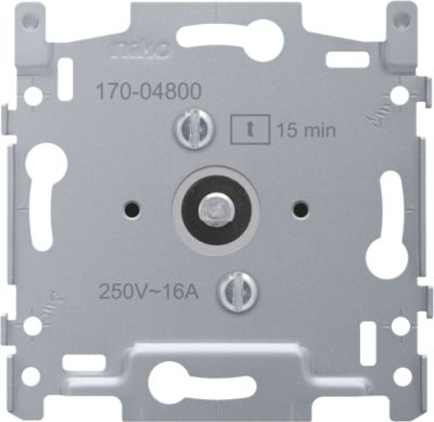 Sokkel tijdschakelaar 15 minuten-2-polig 16A 250V AC (170-04800)