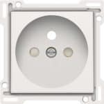 Niko Centraalplaat wit enkelvoudig voor wandcontactdoos 2P, inbouwdiepte 28,5MM 101-66601