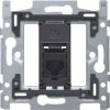 Inbouwraam met 1x RJ45 UTP cat.6, vlak, voor schroefbevestiging