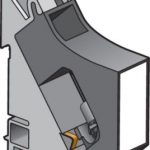 DINRAIL COAX F-CONNECTOR