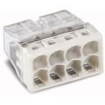 Wago Steekklem 8x0.5-2.5mm transparant grijs (2273-208)