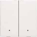 Home Control 2-voudige lichtbediening met led, Original wit