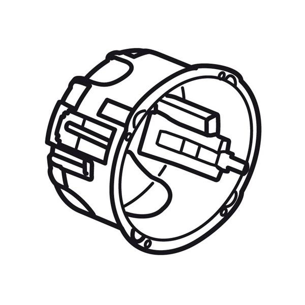 Batibox doos vloercontactdoos dpt.= 50mm, (080188)