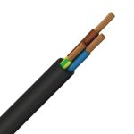 rubberkabel-neopreen CTMB H07RN-F ECA flexibel zwart 3G2,5mm² (rol 50 meter)