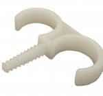 Betonplugclips PVC dubbel 21/25 mm 60 stuks