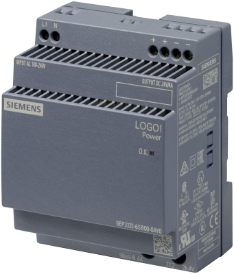 LOGO!POWER 24V/4A gestabiliseerde voeding 100-240 V AC output: 24V/4A DC