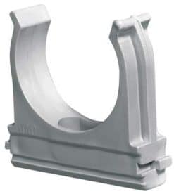 Vorkklem 20mm GRIJS (100 stuks)