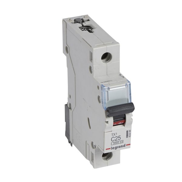 Legrand Automaat TX³ 3kA 1P C25 230/400V ,1 module (403098)