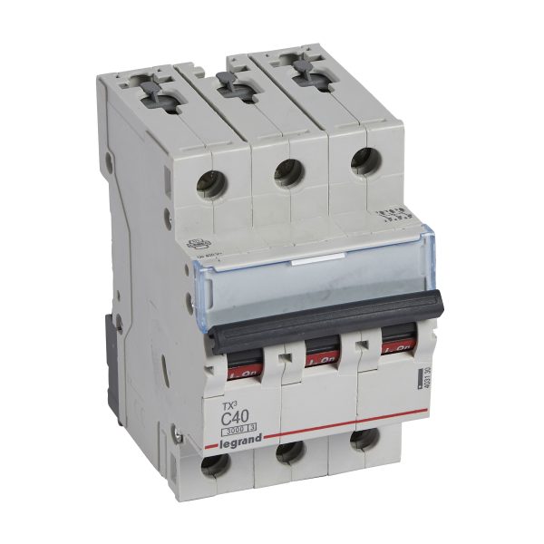 Legrand Automaat TX³ 3kA 3P C40 400V, 3 modules (403130)