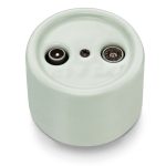 Fontini Single socket TV/SAT Pastel green (Vert ille) 30.712.86.2