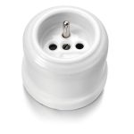 Fontini Socket with earth pin 170g 30.211.17.2