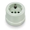 Fontini Socket with side earth contact Green/Vert ille 30.202.86.2