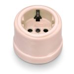 Fontini Socket with side earth contact Rose/Camille 30.202.87.2