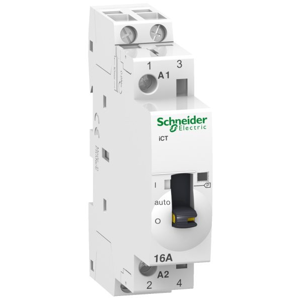 Schneider Distribution - Vermogenscontactor 16A - 2P - 230V - MAN - 2NO - A9C23712