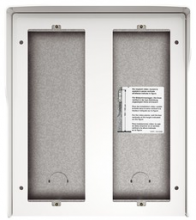 BTICINO                 TICINO VIDEOPARLOFONIE - OPBOUWDOOS 6 MODULES ALL WHITE 350662