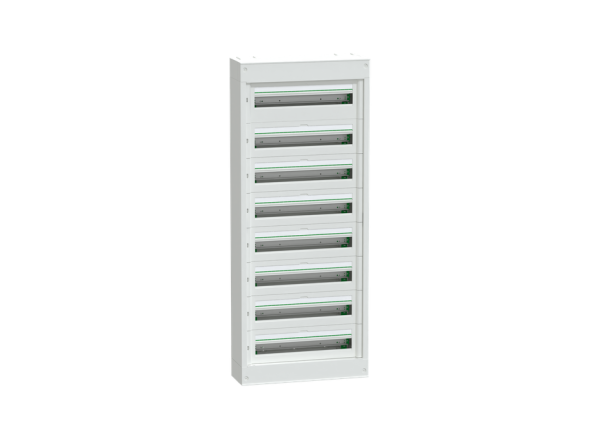 Schneider Residential - PrismaSeT S - Modulaire kast - 8x24 modules - zonder deur - wit - LVSST824