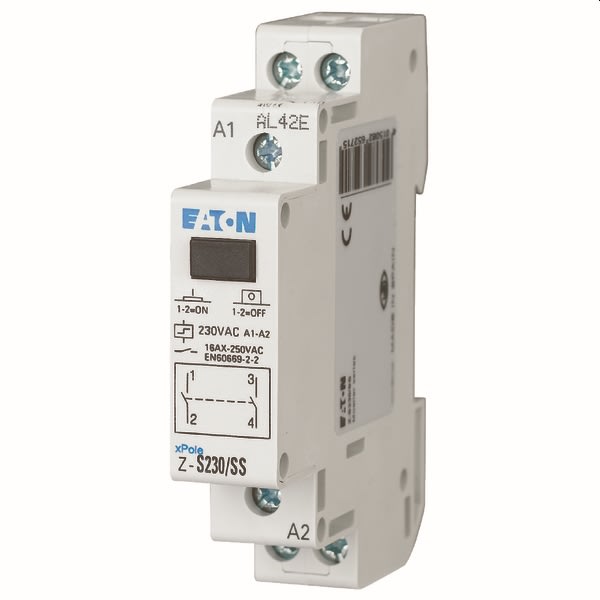 EATON - Impulsrelais Z-S230/SS - 230 VAC - 16A - 2M contact - 1TE - 265271