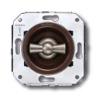 Fontini Venezia (inbouw) Wisselschakelaar Schakelaar Bruin/nikkel 99g 1 stuk 35.308.52.2