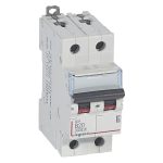 LEGRAND - Automaat DX³ 6000A/10kA 2P B20 230/400V - 2 modules - 407510