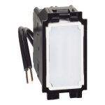 BTICINO - Living Now kruisschakelaar verl.10AX witte led samenstelbaar apparaat 1 module - K4004L