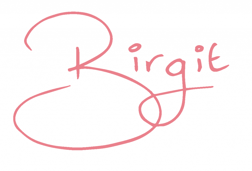birgit van b aware massage elsloo handtekening logo