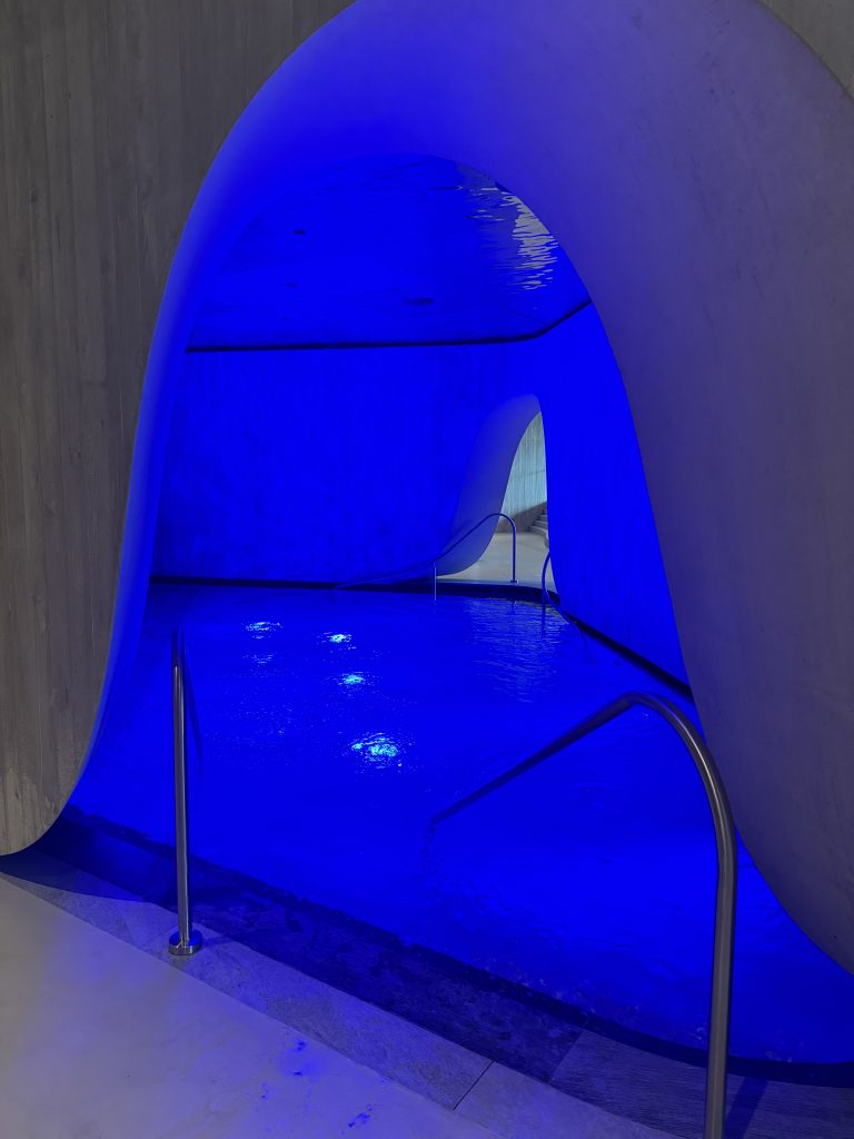 Indoor pool called Blue Grotto at Atmosphere Austria