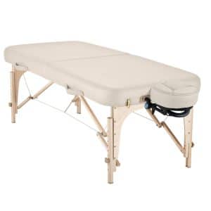 Earthlite Spirit Reiki Transportabel Luksus Massagebriks - Vanilla | Cremehvid / 71 cm- Transportabel brikse - Sammenklappelig - Hos BodyMindCompany