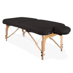 Inner Strength E2 Transportabel Økonomi Massagebriks - Black | Sort- Transportabel brikse - Sammenklappelig - Hos BodyMindCompany