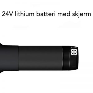 Massasjepistol lithium batteri