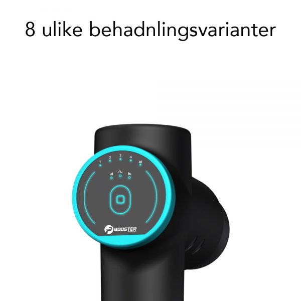 Massasjepistol svart og blå