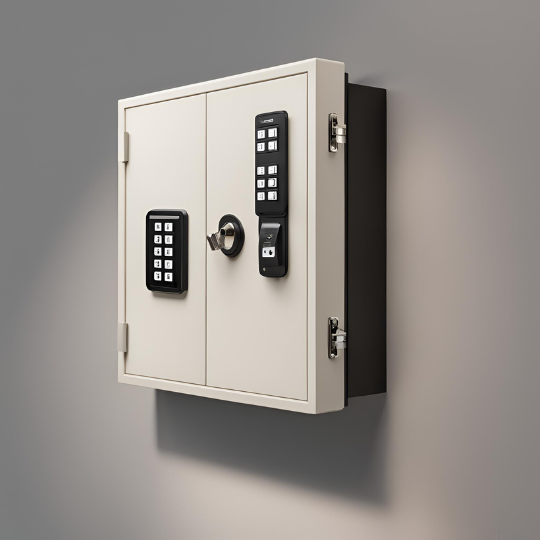 Key cabinet with a code lock