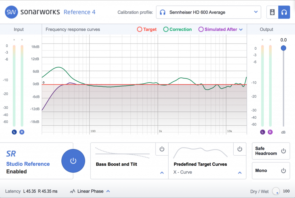 Sonarworks Reference calibration plugin