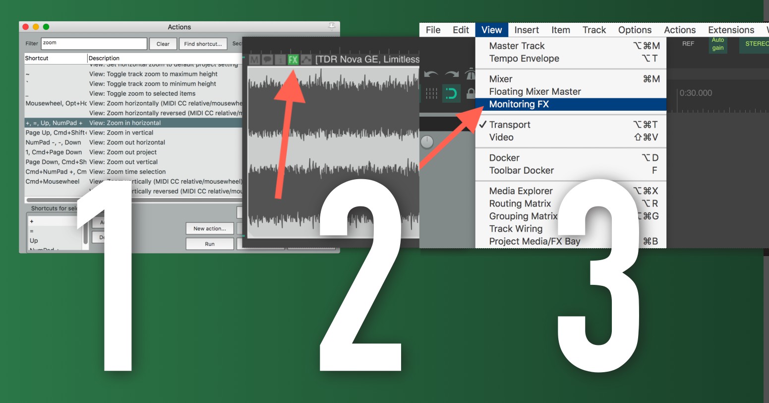 Three mustknow features in Reaper for mastering Mastering Explained