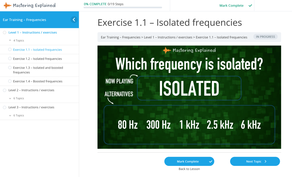 Ear Training Exercises Frequencies Mastering Explained 