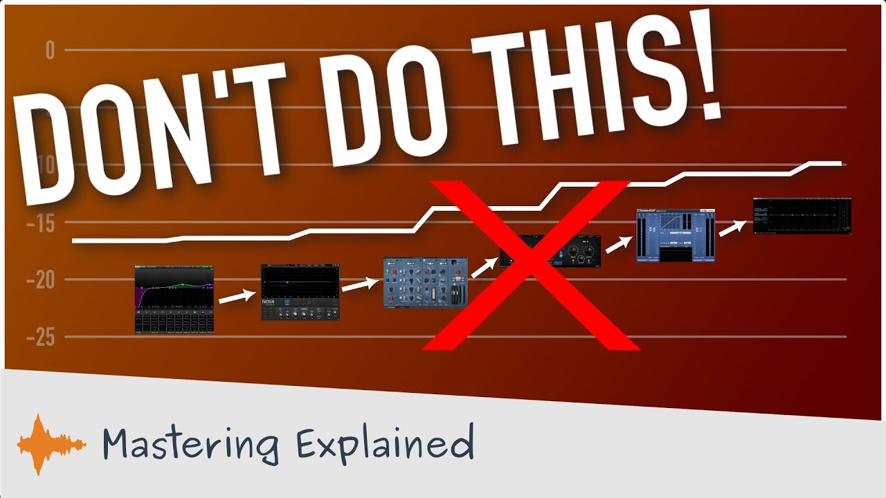 Gain staging Build your perfect mastering chain Mastering Explained