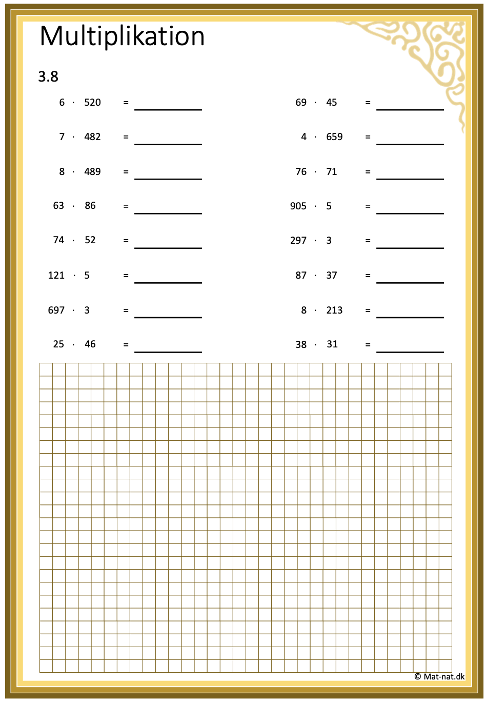 Side 8 (multiplikation)