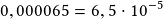 0,000065=6,5\cdot10^{-5}