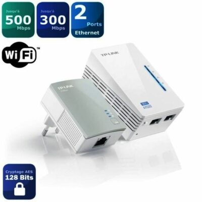 Kit 2 CPL AV600 + WiFi N 300 Mbps – TL-WPA4220KIT