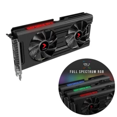 PNY – GeForce RTX 3050 8GB XLR8 Gaming REVEL EPIC-X RGB Dual Fan Edition