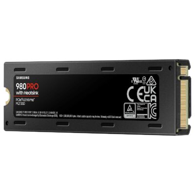 Samsung SSD 980 PRO M.2 PCIe NVMe 1 To avec dissipateur