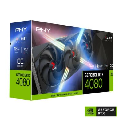 PNY GeForce RTX 4080 12GB XLR8 Gaming VERTO™ EPIC-X RGB Triple Fan