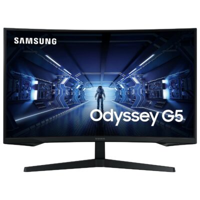 Samsung 32″ LED – Odyssey G5 C32G55TQWR 2560 X 1440 PIXELS – 1 MS – DALLE VA INCURVÉE – 144 HZ –