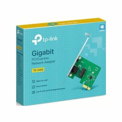 TP-Link Carte Réseau TG-3468 PCI Express Gigabit Ethernet , Adaptateur réseau Noir