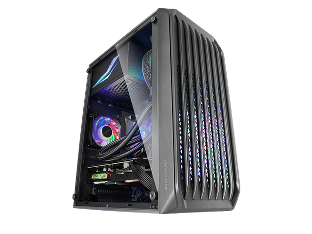 BOÎTIER GAMING COMPACTE MC-S2 NOIRE