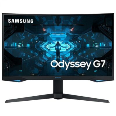 SAMSUNG ODYSSEY G7 Ecran Curved  32″ WQHD QLED 240Hz HDMI Noir  2560 x 1440