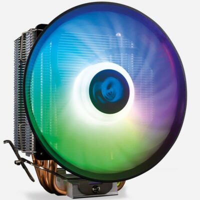 VENTILATEUR CPU MULTI ZOCALO ARGB DEEP GAMING TDP 130W 3 COUVERCLES EN CUIVRE AVEC VENTILATEUR 120mm