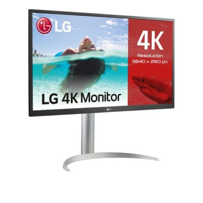 MONITOR 27″ HDMI DISPLAYPORT USB-C LG 27UP550N-W 4K (3840×2160) REGULABLE